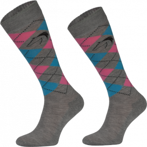 Skarpety jeździeckie Karo Design multicolor