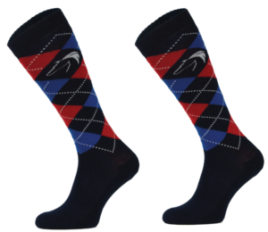 Skarpety jeździeckie Karo Design multicolor