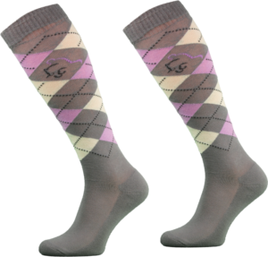 Skarpety jeździeckie Karo Design multicolor