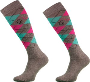 Skarpety jeździeckie Karo Design multicolor