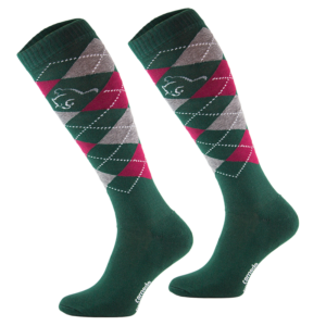 Skarpety jeździeckie Karo Design multicolor