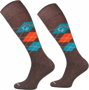 Skarpety jeździeckie przeciwkleszczowe Karo Design multicolor
