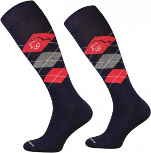 Skarpety jeździeckie przeciwkleszczowe Karo Designs multicolor
