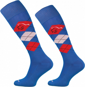 Skarpety jeździeckie przeciwkleszczowe Karo Designs multicolor
